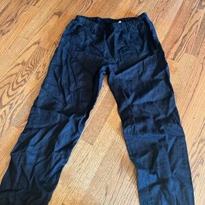 Hot cotton black pants size medium
